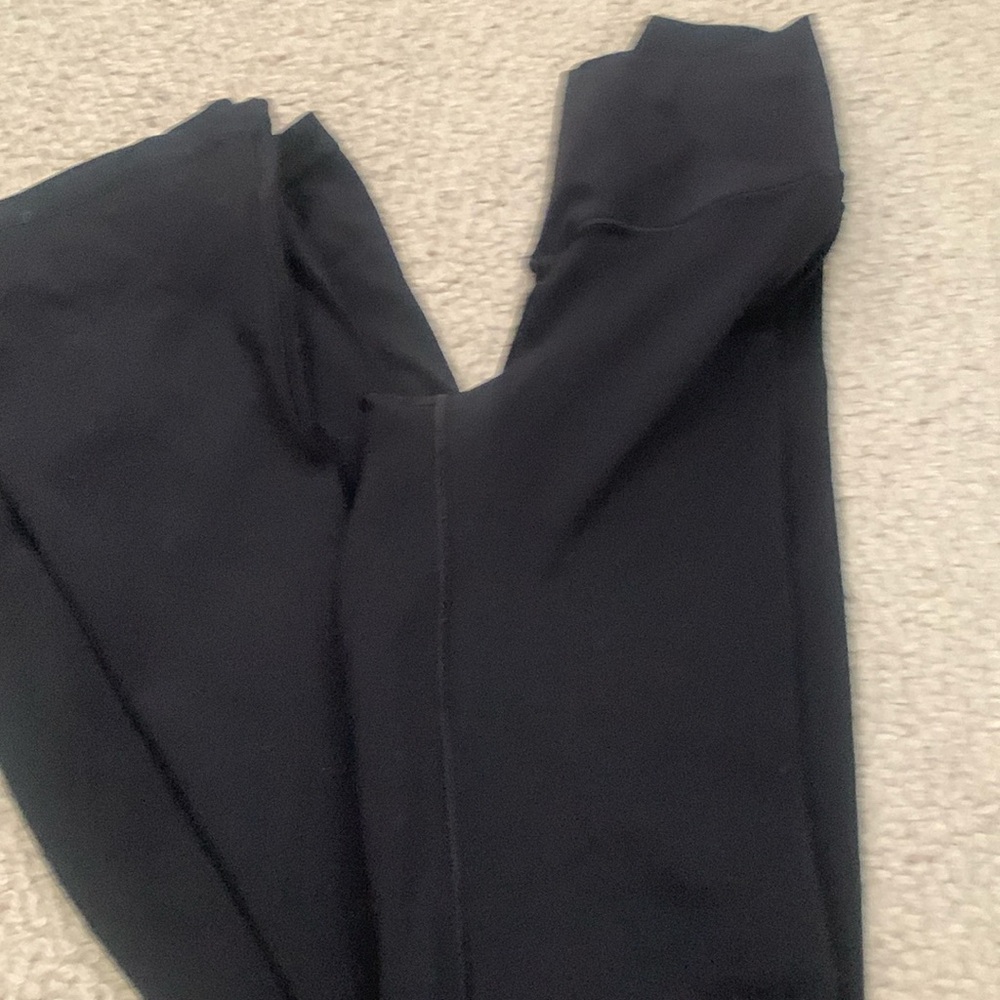 Aerie super flare leggings cross waist
